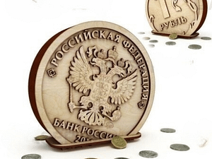 Копилка монета Арт.001158