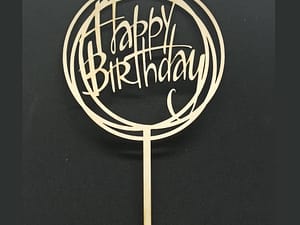 Топпер happy birthday Арт. 001002