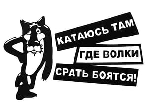 Наклейка на мотоцикл Арт.001199